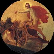 Karl Briullov Phoebus Driving his chariot painting